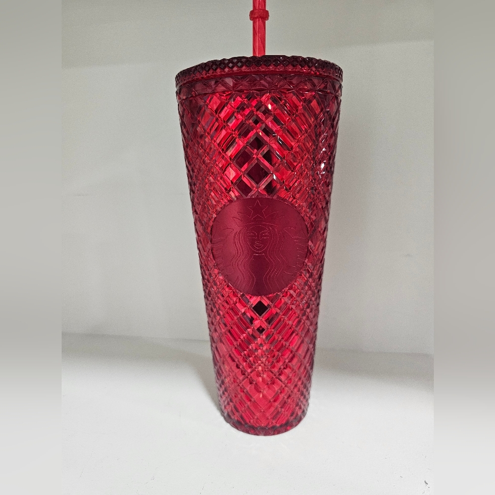Starbucks Holiday  jeweled  red venti tumbler